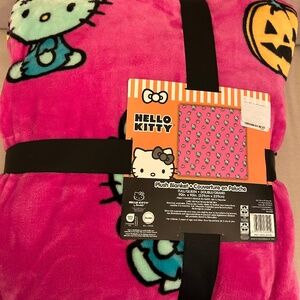 Hello Kitty Frankenstein Queen Blanket